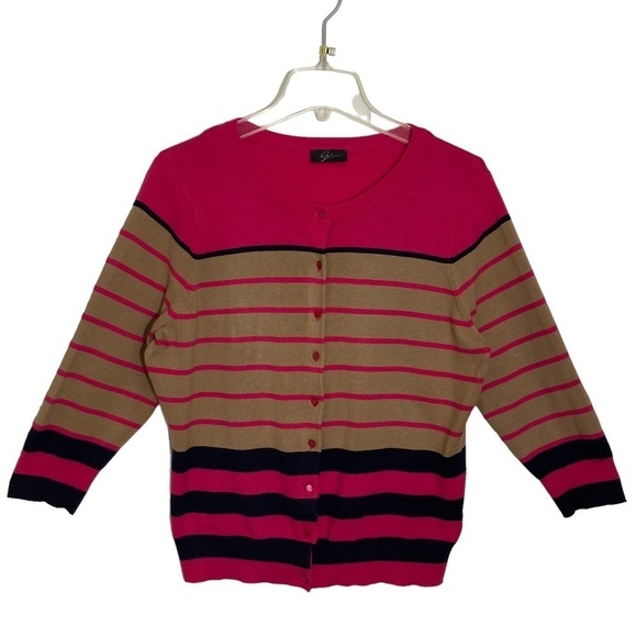 Lyn Button-Down Cardigan Sweater Size Large - Picture 1 of 9